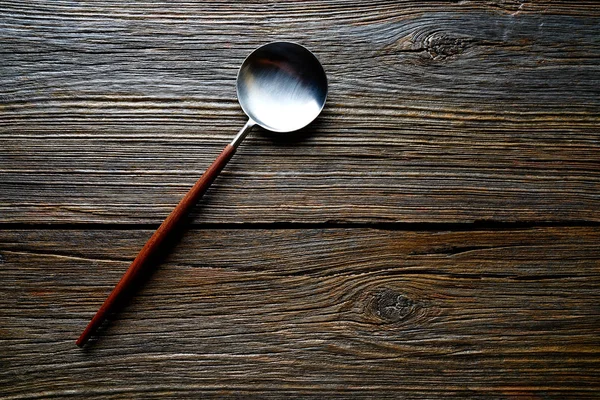 Kuchyňské nádobí spatule nástroje na dřevo — Stock fotografie