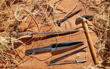 Halfa halfah çim El Sanatları Atölyesi araçları