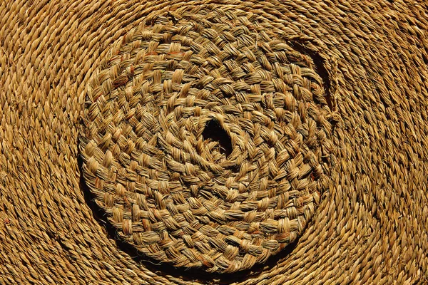 Esparto grama halfah usado para artesanato cestaria — Fotografia de Stock