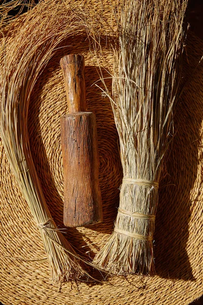 Esparto halfah grass used for crafts basketry — Stock Photo, Image