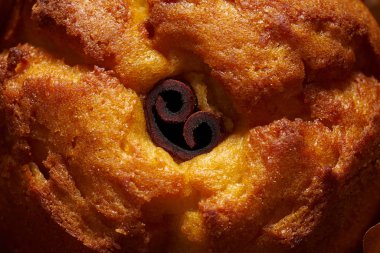 Muffin yakın çekim makro detay