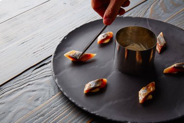 BOTAŞ sardalya hazırlama Şef el ile