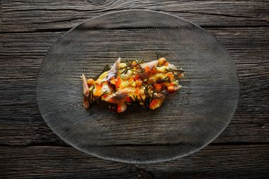Sardalye salata krem peynir Mısır codium