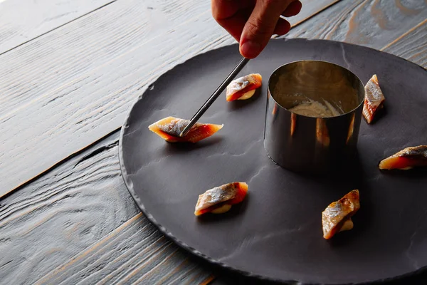 BOTAŞ sardalya hazırlama Şef el ile