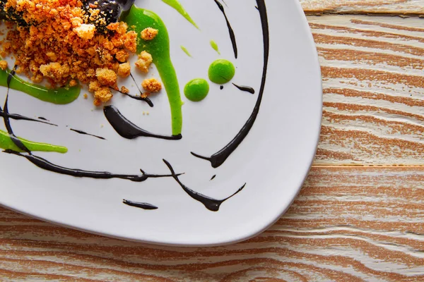 Moleküler gastonomy mürekkep balığı yumurtalar mayonez