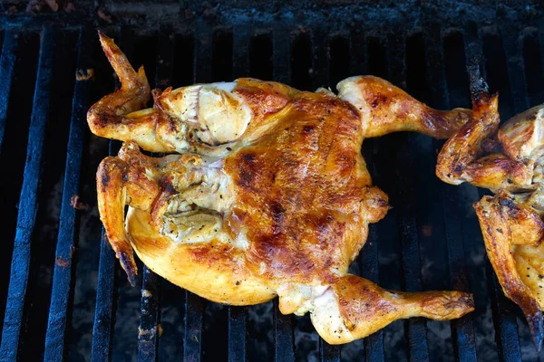 Chicken grilled barbecue in Mexico — Stock Photo, Image