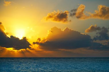 Riviera Maya sunrise beach Meksika