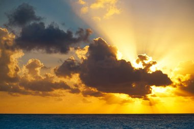 Riviera Maya sunrise beach Meksika
