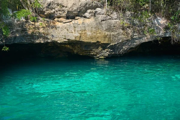 Cenote på Riviera Maya Maya Mexiko — Stockfoto