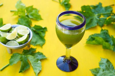 Agua de Chaya su Maya ağaç ıspanak