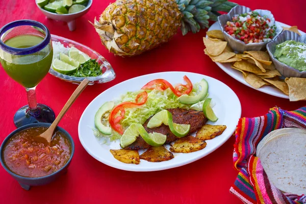 Peixe de receita Pastor do México Maia — Fotografia de Stock