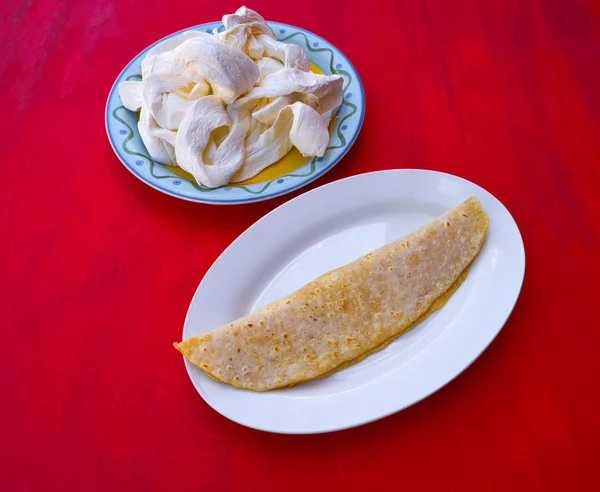 Oaxaca ser quesadilla z Meksyku — Zdjęcie stockowe