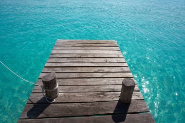 Laguna de Bacalar Lagoon in Mexico