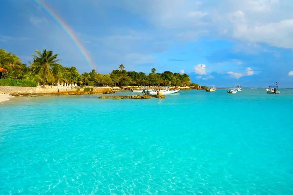 Akumal beach v Riviera Maya v Mexiku — Stock fotografie