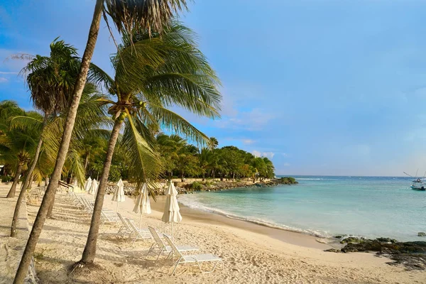 Akumal beach in Riviera Maya Mexico — Stockfoto