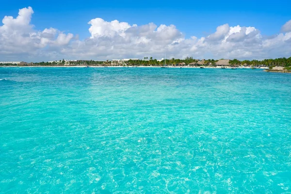 Playa del Caribe Akumal en Riviera Maya — Foto de Stock