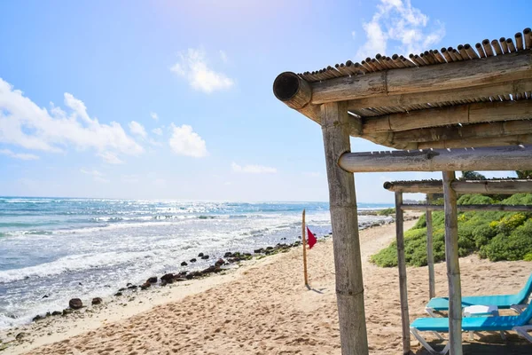 Akumal Caribbean beach in Riviera Maya — Stockfoto