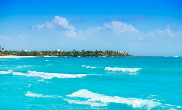 Karibská oblast Akumal beach v Riviéře Maya — Stock fotografie