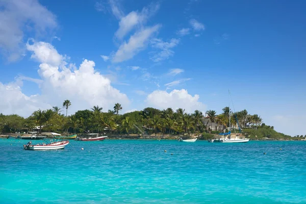 Akumal karibischer Strand in riviera maya — Stockfoto
