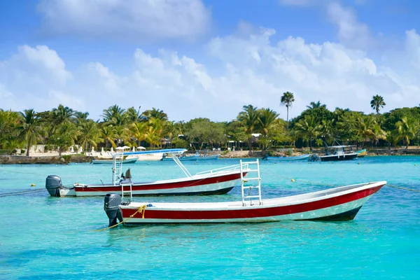 Akumal karibischer Strand in riviera maya — Stockfoto