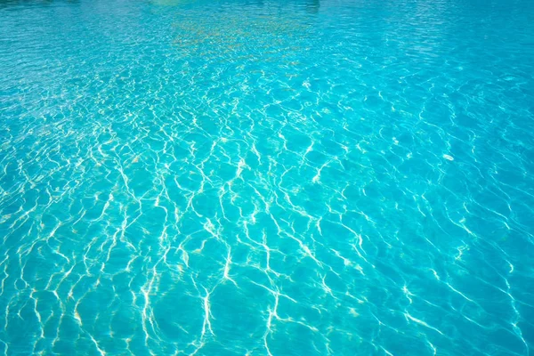 Karibische Wassertextur in türkisfarbener Farbe — Stockfoto