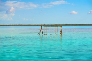 Laguna de Bacalar Lagoon Maya Meksika