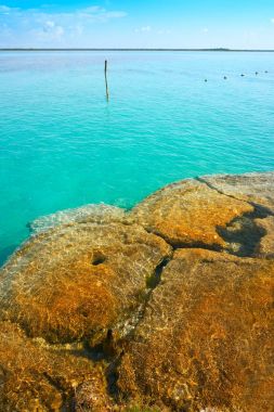 Bacalar Meksika lagün değişeceği