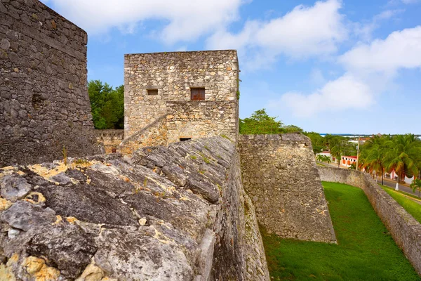 Bacalar San Felipe fort Quintana Roo Mexico – stockfoto