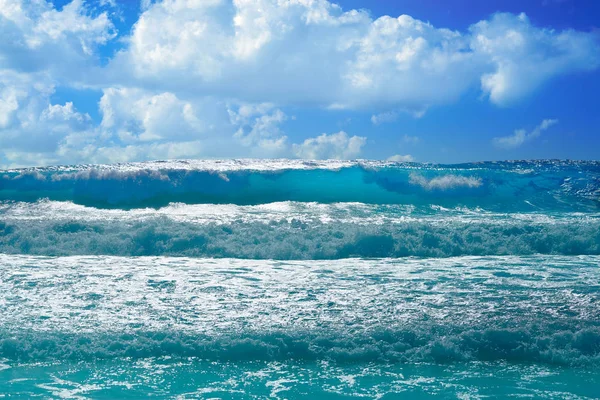 Cancun Forum beach Playa Gaviota Azul — Stockfoto