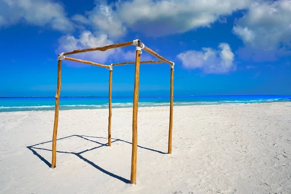 Cancun Playa Langostas beach, Mexikó — Stock Fotó