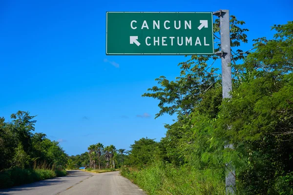 Rad znamení Cancúnu a chetumal Costa Maya — Stock fotografie