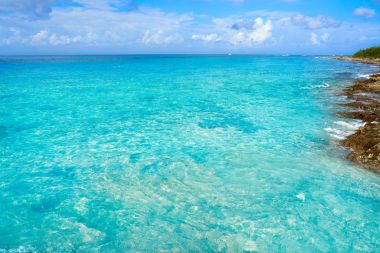 Cozumel Adası plaj Riviera Maya Meksika