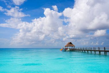 Cozumel Adası plaj Riviera Maya Meksika