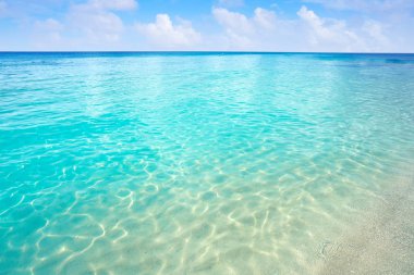 Karayip turkuaz beach temiz sular