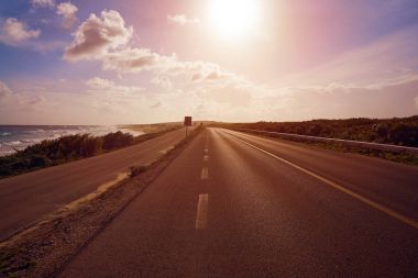 Cozumel Adası yol Quintana Roo C-1