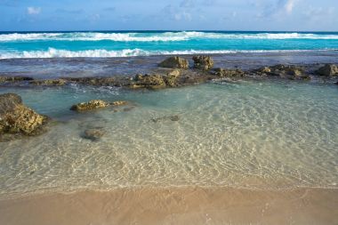 Cozumel Adası plaj Riviera Maya Meksika