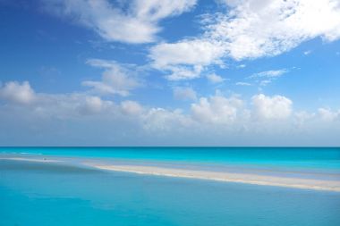 Holbox Island turkuaz Quintana Roo Meksika