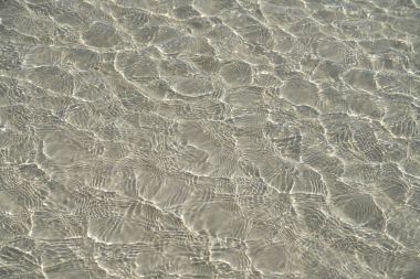 Karayip şeffaf su beach yansıma