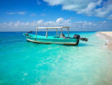 Isla Mujeres Island Karayipler beach Meksika