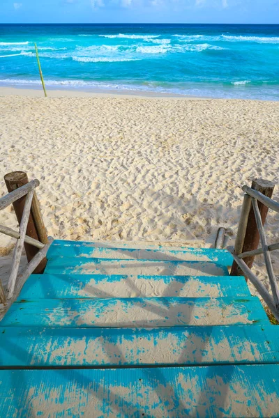 墨西哥的坎昆岛圣马丁海滩 — 图库照片