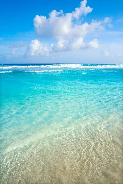 Plaża San Martin wyspa Cozumel w Meksyku — Zdjęcie stockowe