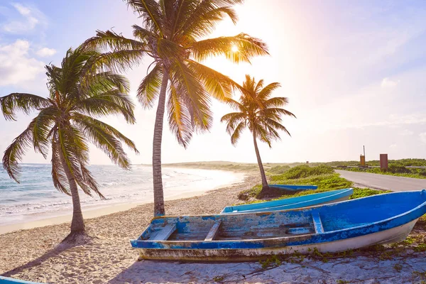 Chen Rio stranden ön Cozumel i Mexiko — Stockfoto
