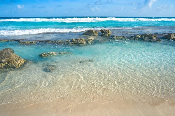 Spiaggia dell'isola di Cozumel Riviera Maya Messico — Foto Stock