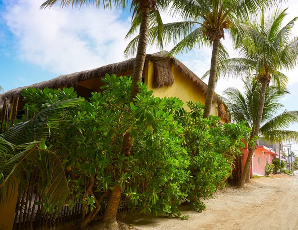 Tropikalna wyspa Holbox w Quintana Roo, Meksyk — Zdjęcie stockowe