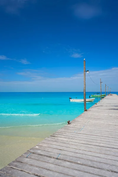 Holbox tropisch eiland in Quintana Roo, Mexico — Stockfoto