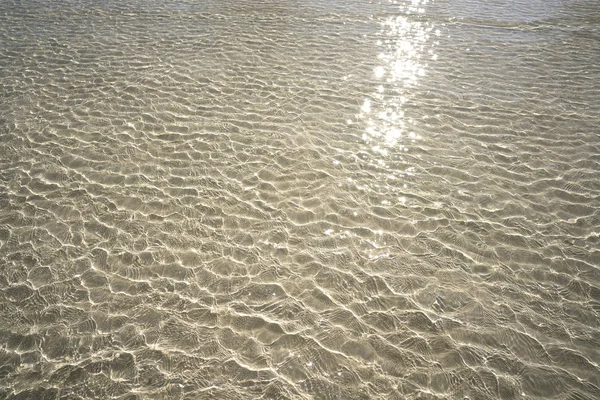 Karibiska transparent Vattenreflex beach — Stockfoto