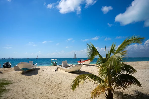 Isla Mujeres Island Karayipler beach Meksika — Stok fotoğraf