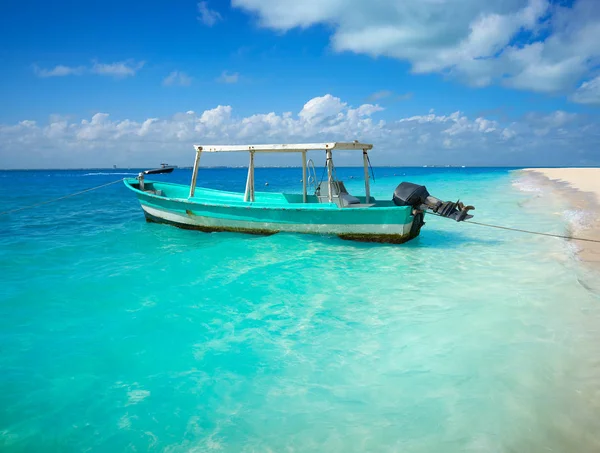 Остров Мухерес Карибский пляж Мексика — стоковое фото