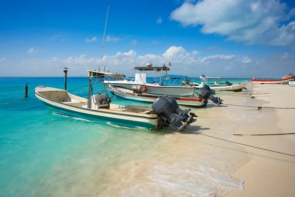Isla Mujeres wyspa Karaibów plaży Meksyk — Zdjęcie stockowe