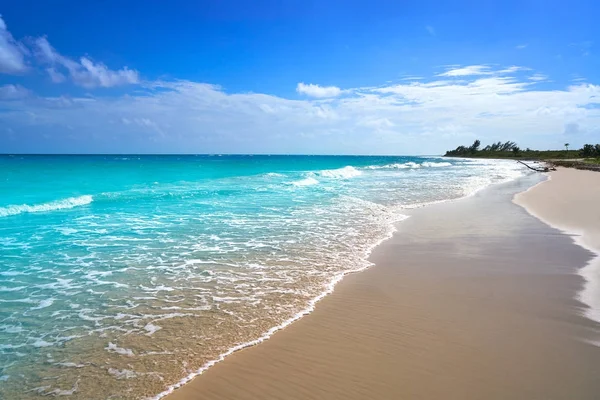 Mahahual Caribbean beach in Costa Maya — Stock Photo, Image